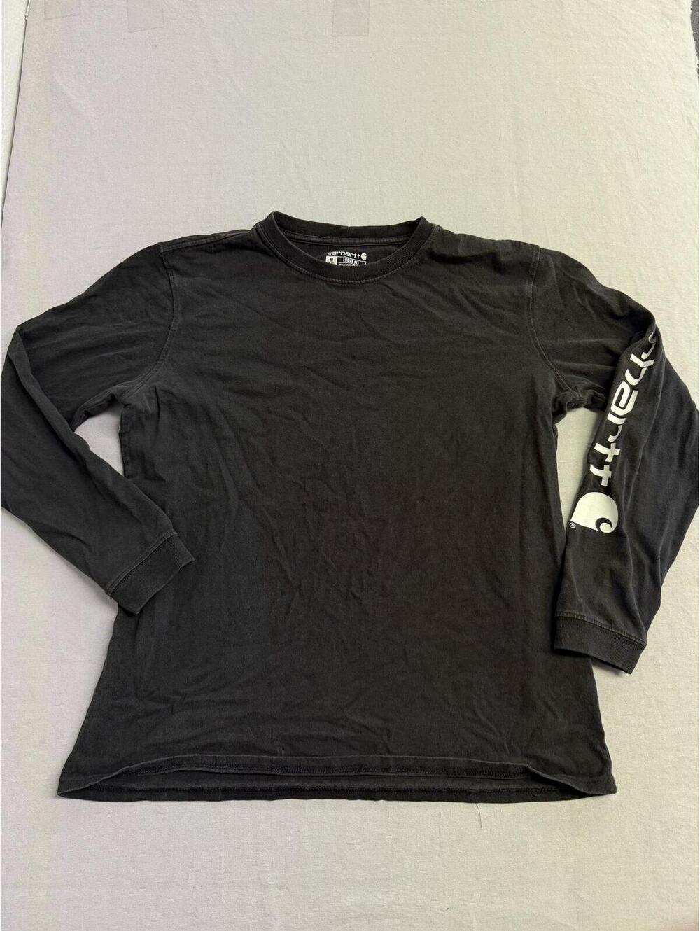 Kids Carhartt Long Sleeve T-shirt with Sleevehit 8-10 M
